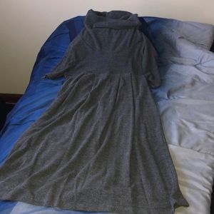 Short sleeve sweater dress